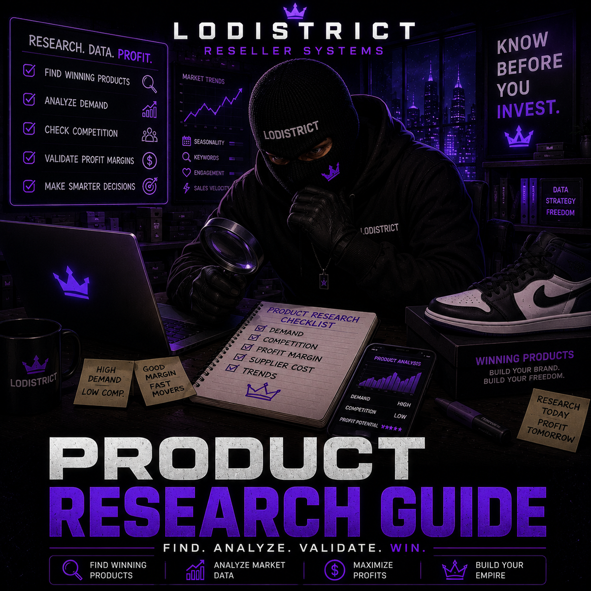LODISTRICT Product Research Guide