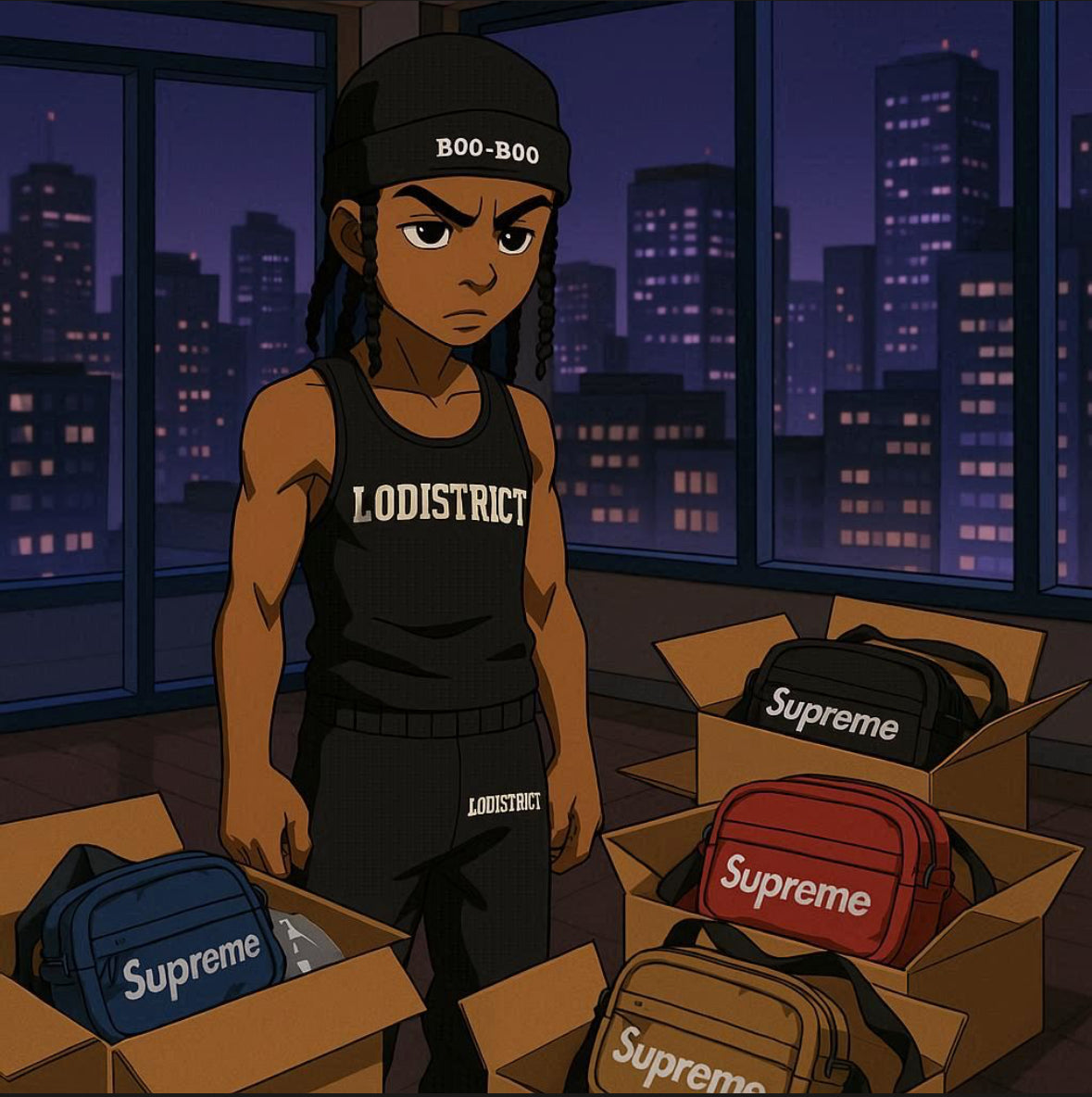 Supreme bag vendor